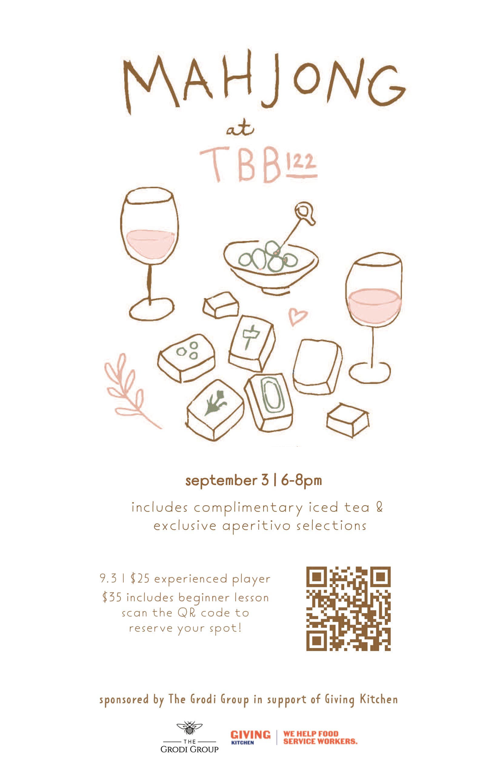Play. Sip. Connect. Mahjong at TBB 122
