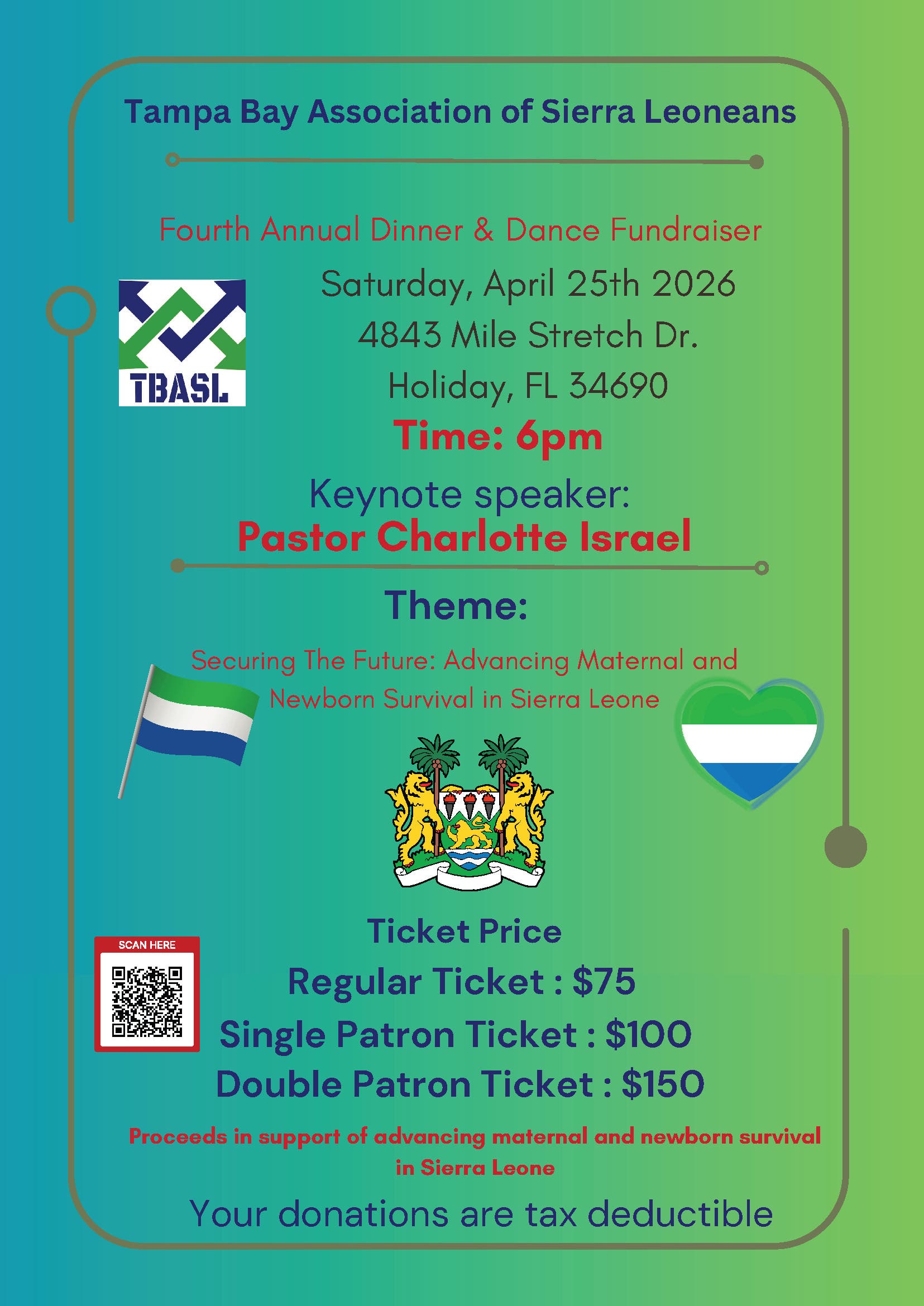 Helping Babies Breathe- TBASL Dinner and Fundraiser