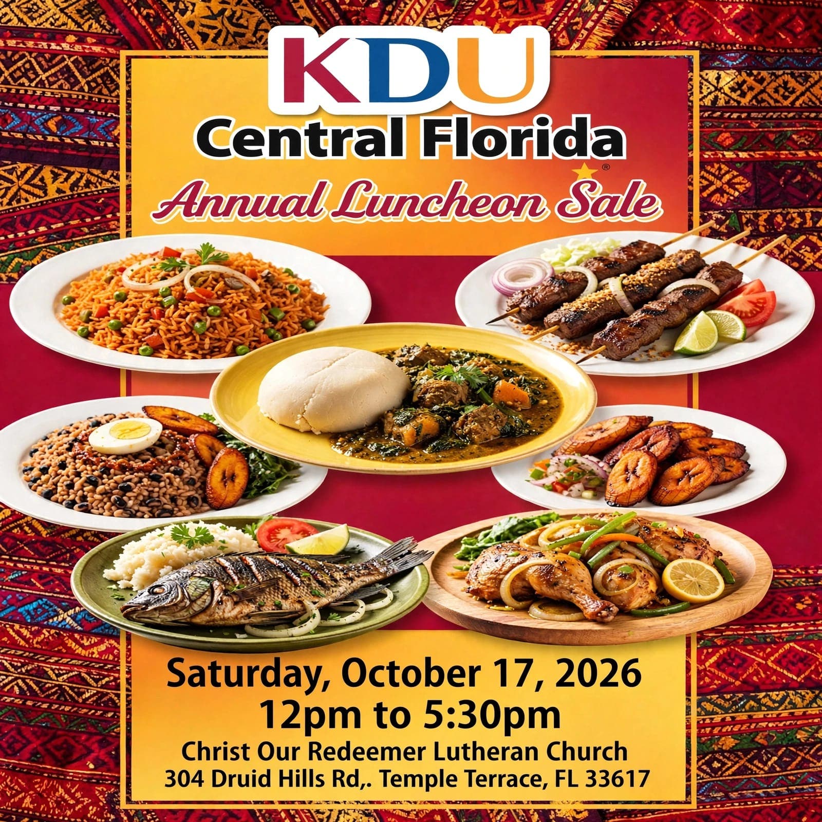 Krio Descendants Union Annual Luncheon Sale