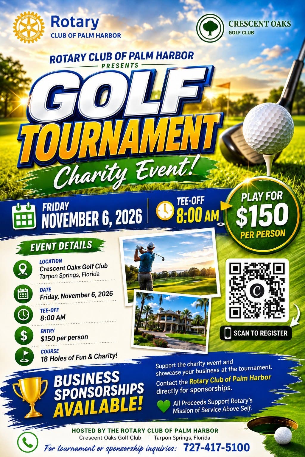 Golf Tournament Charity Event