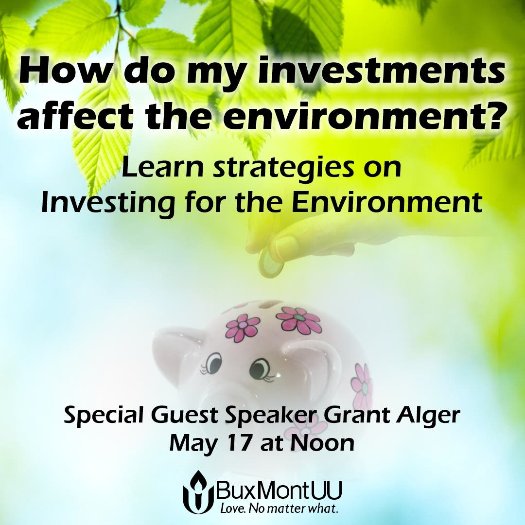 Financial Investing that Supports the Envoronment