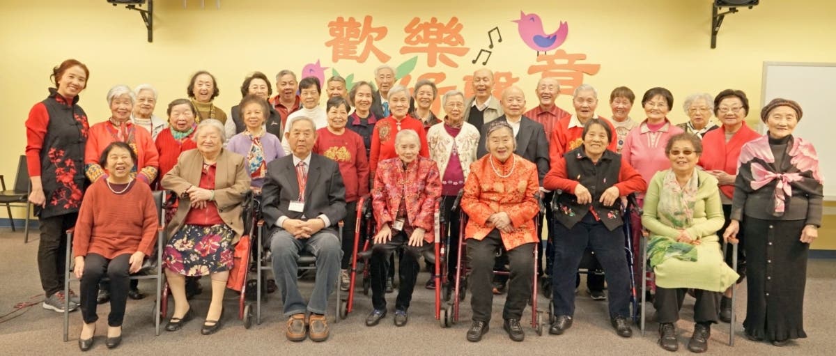 ADHC's senior who attended the Sound of Happiness