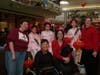 Ms. Rita Lewi (front row) joins students of the Chinese Language Arts Programs and Services (CLAPS) for the Lunar New Year Celebration on February 5, 2005.