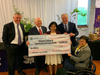 In the picture, from right to left, are CCACC Executive Director Rita Lewi, Senator Chris Van Hollen, CCACC Health Center Director Kate Lu, Senator Ben Cardin, and US Representative  David Trone.