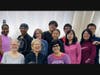 Group photo of the organizers and some participants of the professional women's charity tennis tournament.