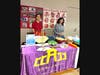 CCACC Community Services participates in the AAPI Heritage Month celebration organized by Montgomery County Public Schools. Left: Ms. Jia Liu (the President of CCACC Evergreen Club), Right: Ms. Chiao-Chiao Liu (the Director of CCACC Community Services).