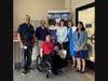 Everyone took a group photo at the CCACC Health Center.