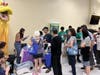 Residents continuously streamed in to participate in the fair.
