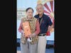 Mr. Ned Li, Director of CCACC Adult Day Healthcare Center, took a photo with the elderly winners.