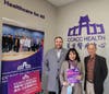 From left to right: ED Curt Luthye, Director Kate Lu, Dr. Yuchi Huang.