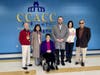 Front row: ED Rita S. Lewi; In the back row, from left to right: Director Ned Li, Kate Lu, ED Curt Luthye, Dr. Aviva Liu, Dr. Yuchi Huang.