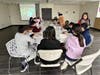 Everyone actively engaged in discussions during the activities.