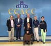 Group photo in the ADHC lobby.