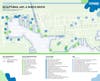 The new “Waterfront Walks” self-guided walking tours of Baltimore’s waterfront neighborhoods focuses on Sculptures, Art, and Photo Spots​ and includes 36 stops.