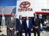 Congressman John Sarbanes, Vehicles for Change President Martin Schwartz, MileOne Autogroup COO Scott Fader and Baltimore County Executive John “Johnny O” Olszewski, Jr.