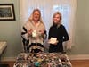 Tracey Toomey and Regent Sarah O'Connor Sorting and Packaging the Jewelry
