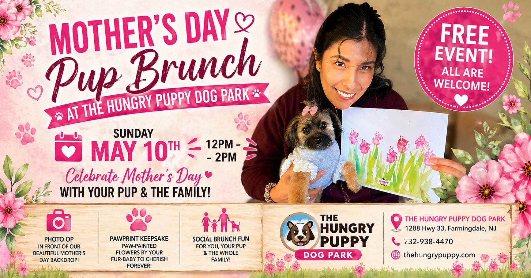 Mother's Day Pup Brunch - FREE Event