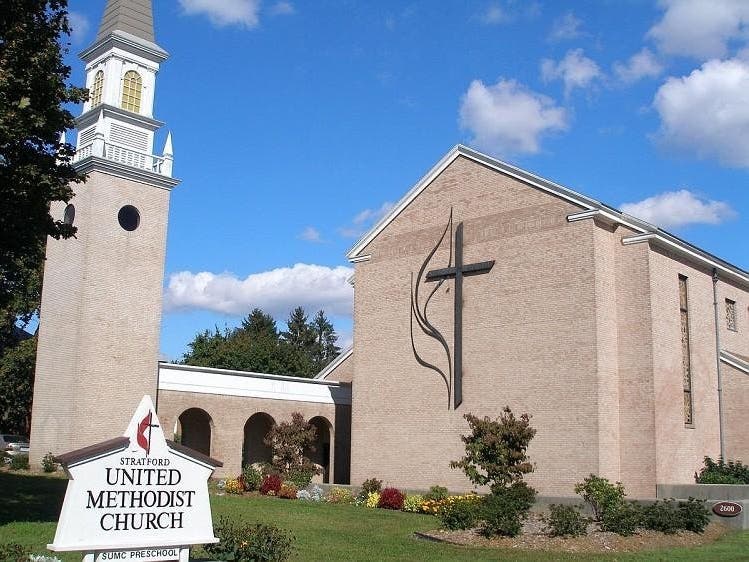 Stratford United Methodist Church, 2600 Main St., Stratford, CT 06615 (203) 375-5851 Office hours are 9:00 a.m. to 1:00 pm Monday - Friday.
