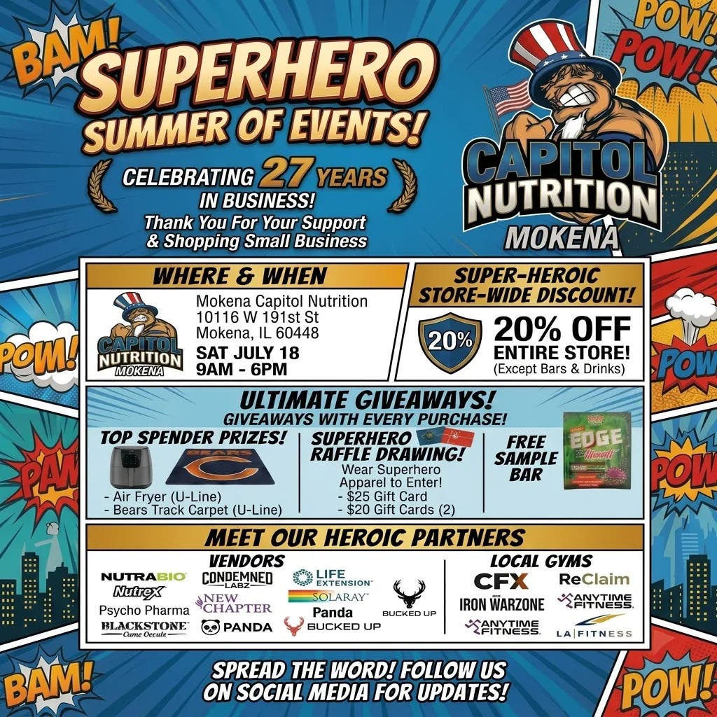 20% OFF Superhero Summer Sale
