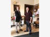 David Sullivan and Zachary LeFurge return from college for the holiday 