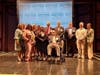 Group photo with all the awardees and representatives.Fifth from the right in the back row: Mr. Chih-Hsiang Li;Fourth from the right in the back row: Marc Elrich.