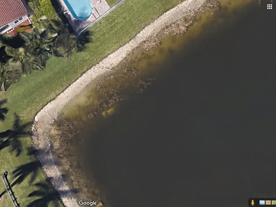A car had been submerged in a pond near West Palm Beach for 22 years before a satellite image viewer saw it.