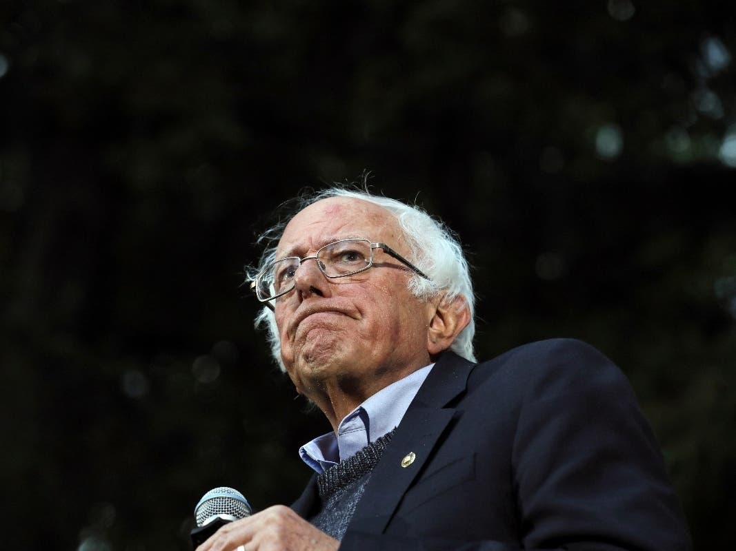 Bernie Sanders was hospitalized for treatment of artery blockage. 