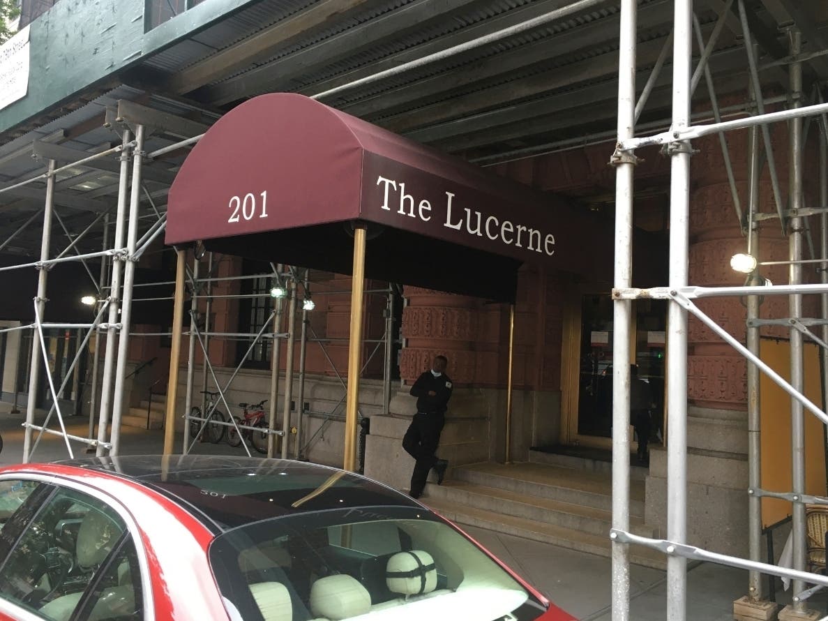 The Lucerne hotel had 283 homeless men moved into the building on July 27. 