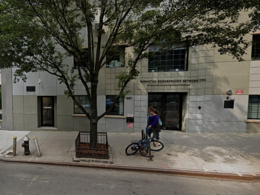 An image of the 537 W. 59th St. location that will house a new homeless shelter on the Upper West Side.