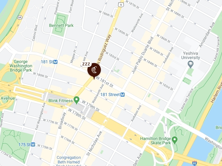 An image of an icon that recently appeared for a new Chiptole in Washington Heights.