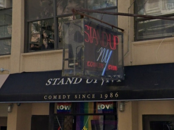 The Stand Up NY comedy club on the Upper West Side.
