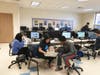 Ridge Computer Science Club members prepare for the event at their weekly meetings.