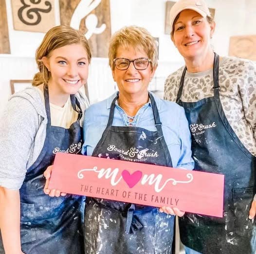 Make & Take Your Mother's Day Gift! SPECIAL PRICE! $25 All Ages! Pre-registration is required