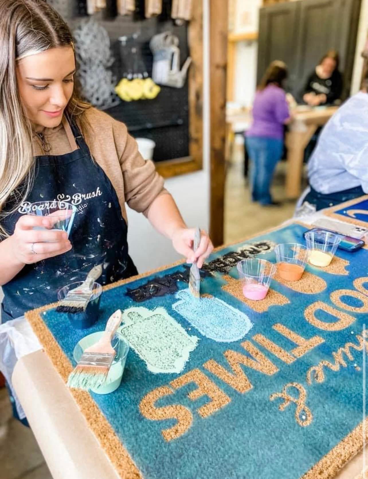 Mats & Chats -DIY Doormat Workshop!!! Pre-Registration Required