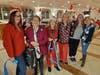 Monmouth Regional Chamber of Commerce members get ready to greet their special guests at the annual Bayshore Senior Center Holiday Party.