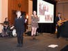 Line dancing instructor Pam Vaccaro kept the crowd moving as KC & the Moonshine Band performed.