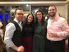 FIDF Young Leadership supporters David Krisch; Michelle Krisch; Sari Zlotnick; and Craig Rosenbaum. 