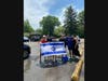 Members of the Great Neck community at the car wash