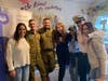 (L to R) Tracy Wolfe, Lieutenant Yossi, Max, Lexi Heller, Lilah Wolfe, Captain Dean, Carrie Heller