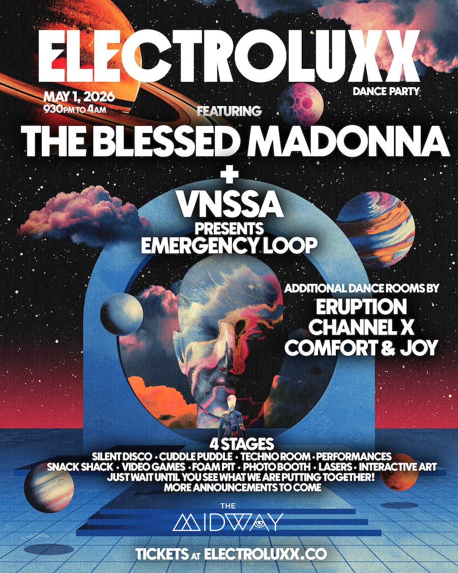 Electroluxx ft. The Blessed Madonna + MORE TBA