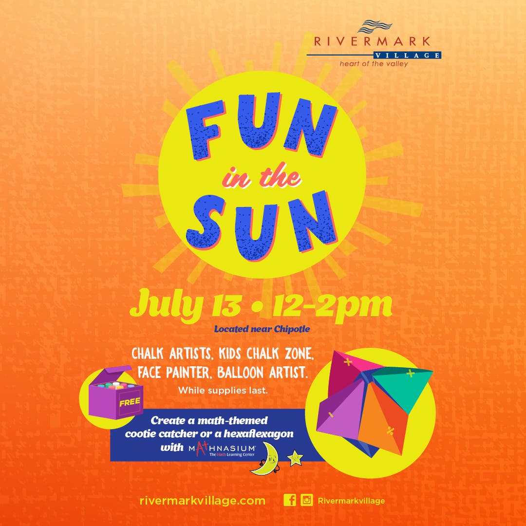 Rivermark Village Hosts Free “Fun in the Sun” Summer Craft Event for Families