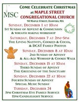 Come Celebrate Christmas at Maple Street Church!