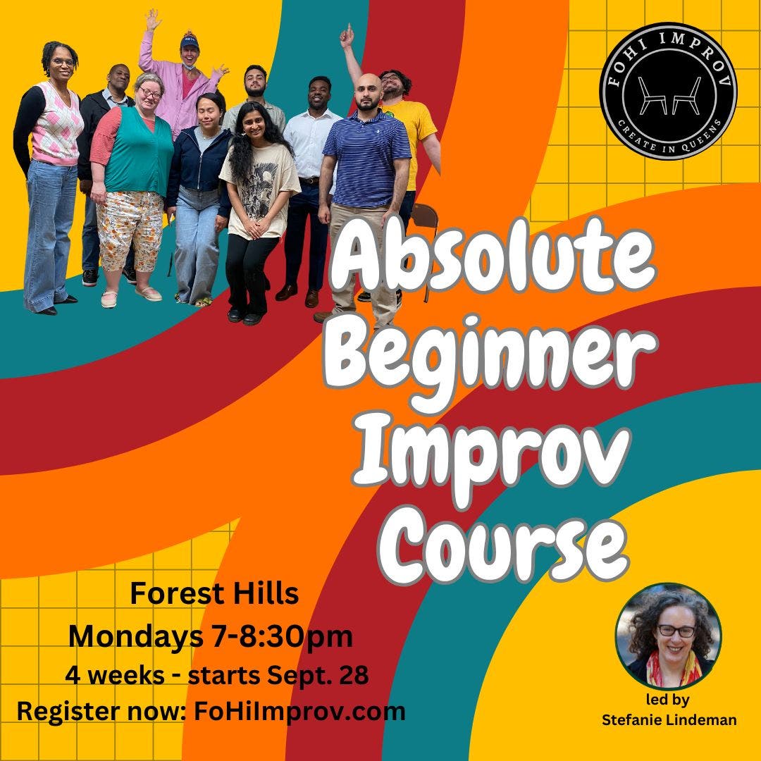Absolute Beginner Adult Improv Course