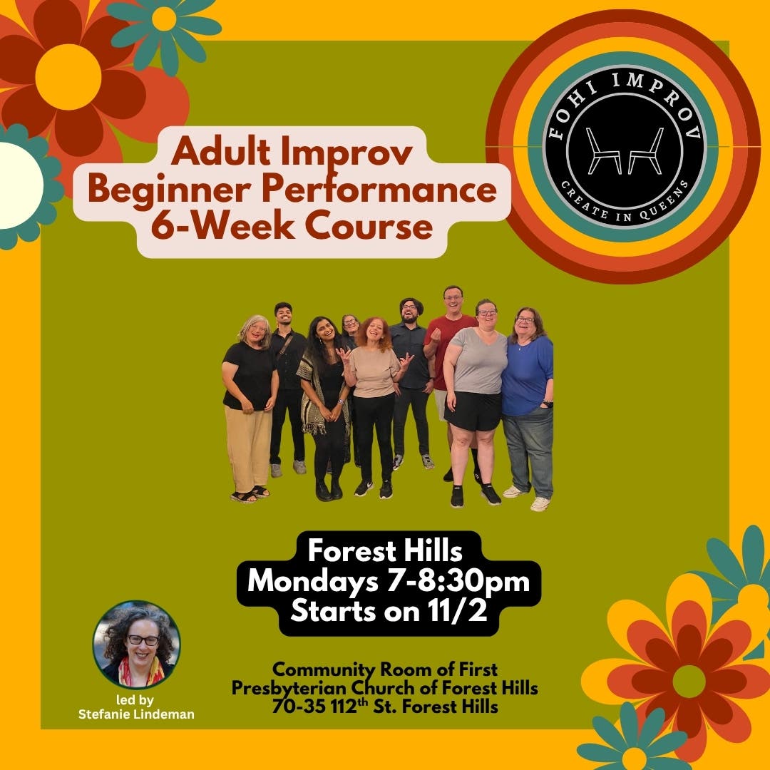 Beginner Adult Improv Course