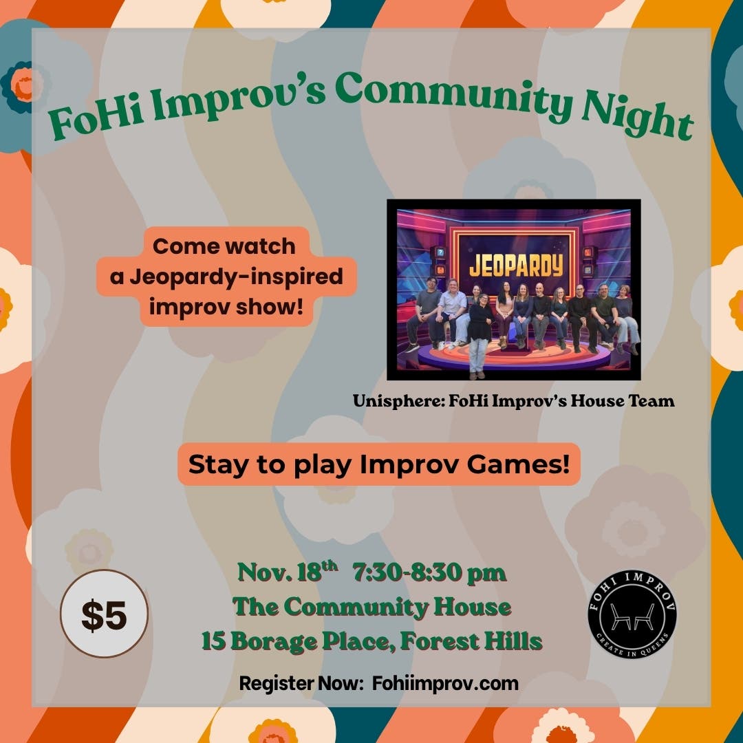 FoHi Improv's Community Night
