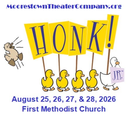 Moorestown Theater Company Ends Its Summer With A Pre-Teen Cast In "HONK! JR."
