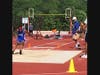 Bunnell's Stewart coming in for a landing on his 20'-4.50" jump. 