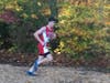 Stratford's Ryan Munoz about to ascend the "Green Monster" hill during the 2022 CIAC Cross Country Class L Champioships on October 29th at Wickham Park in Manchester, Ct.