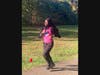 Haneeya Gbadamassi shown here in action on Tuesday October 6th 2026 at Beardsley Park in an SWC 5K meet.  She went on to finish 9th, her best place finish ever, with her second best time ever.  
