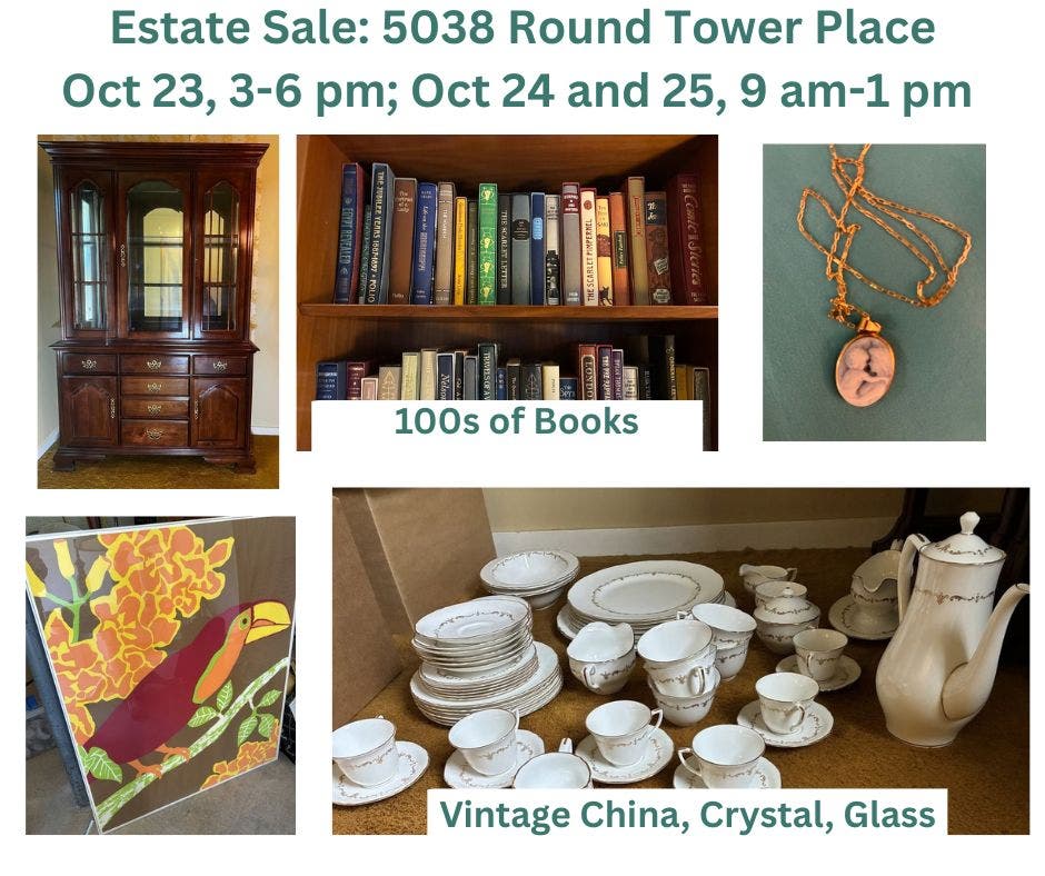 Estate Sale: 5038 Round Tower Place